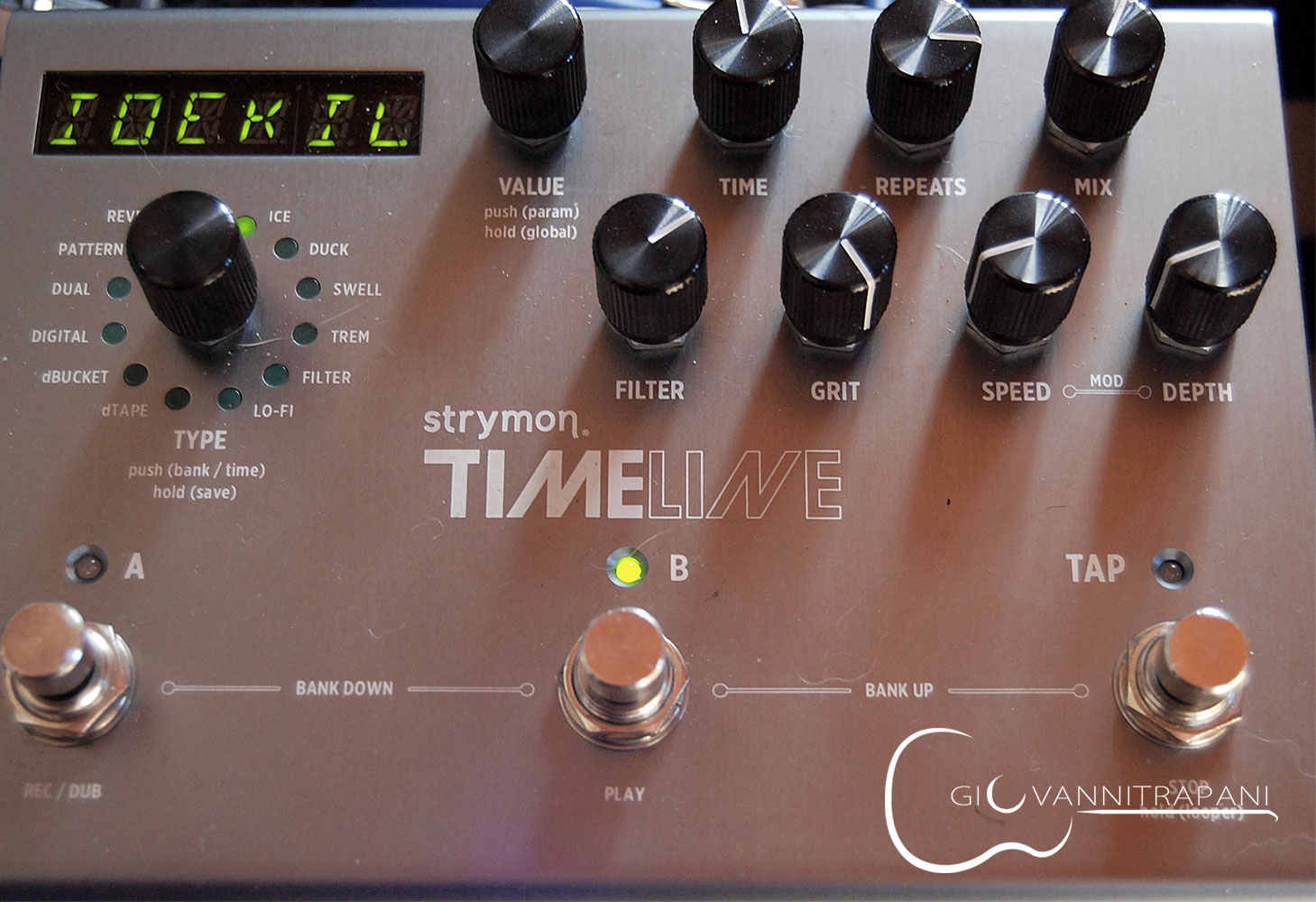 Delay Strymon Timeline