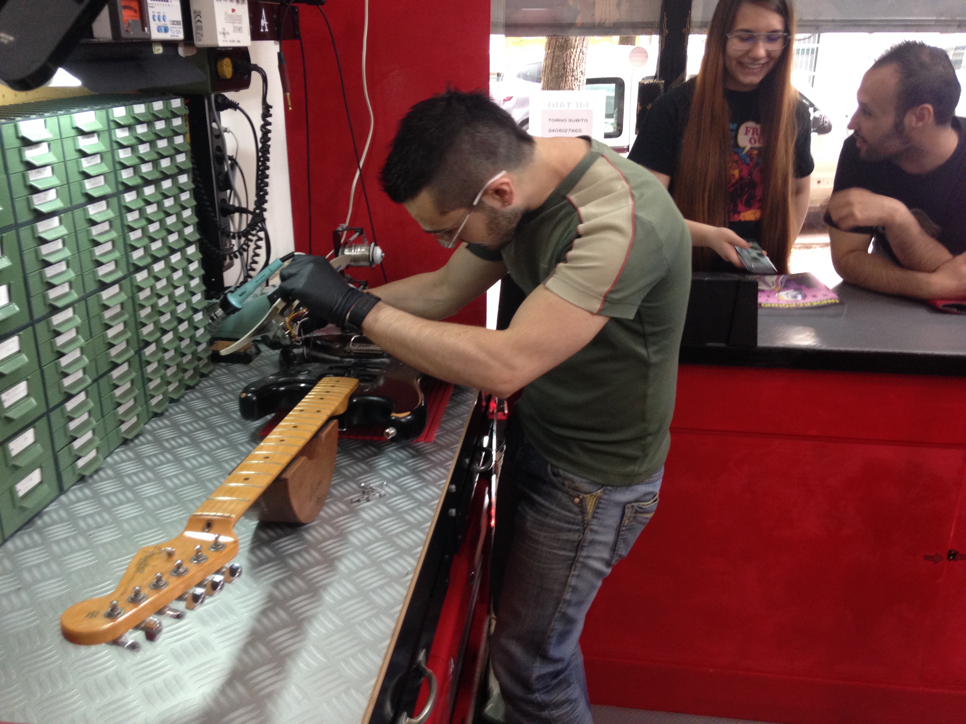 Fender Stratocaster -pickup setup